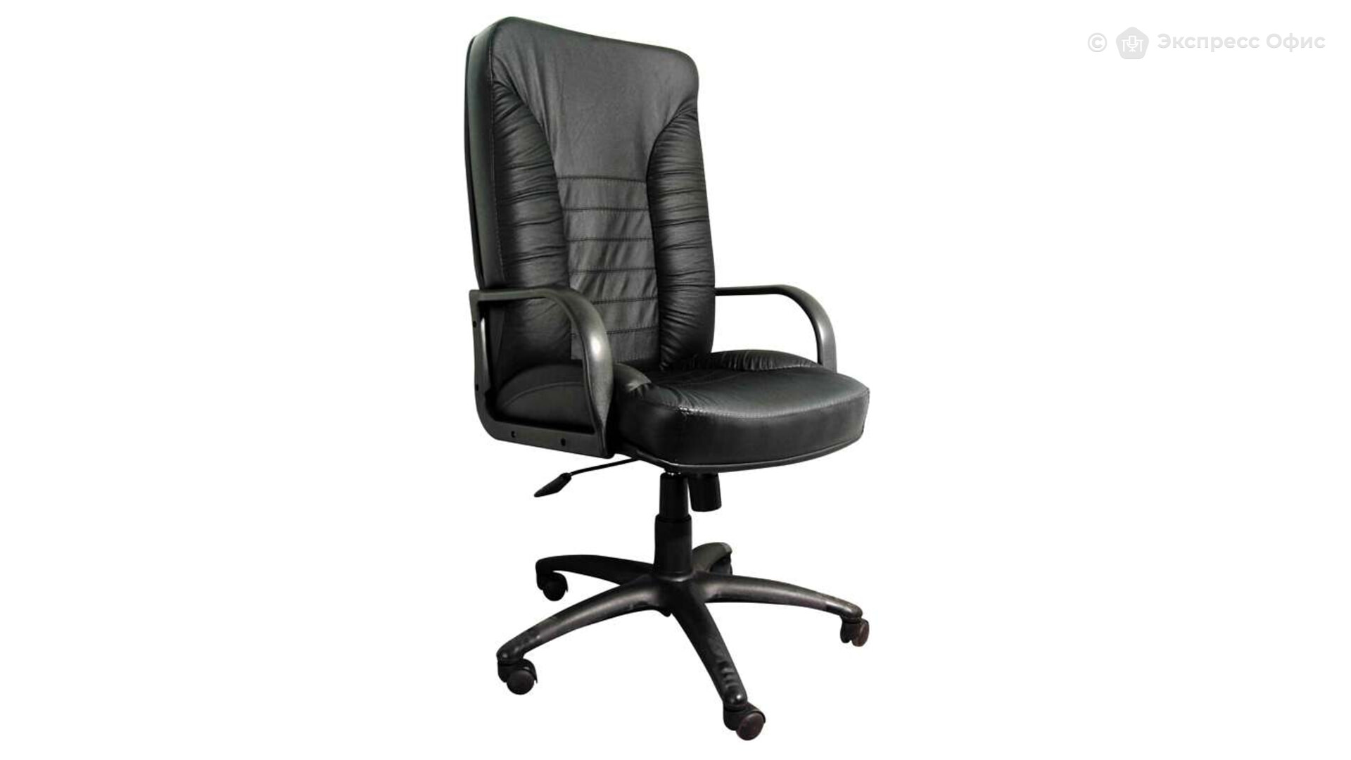 barney leather effect manager chair