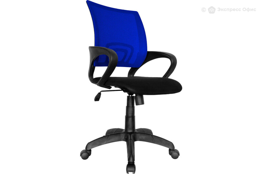  Кресло офисное Формула плюс Ткань сетка синяя - фото товара 1 из 2