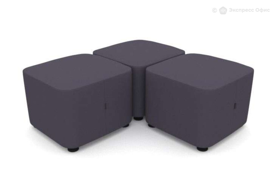  Модульный диван М4 (1P+1P+1P) Экокожа Domus Smoky - фото товара 1 из 1