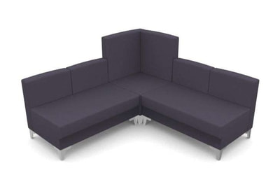 Модульный диван M6 (2D+1V2+2D) - фото товара 1 из 2