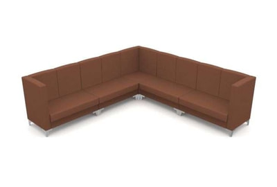 Модульный диван M6 (2D2L+2D2+1V2+2D2+2D2R) - фото товара 1 из 2