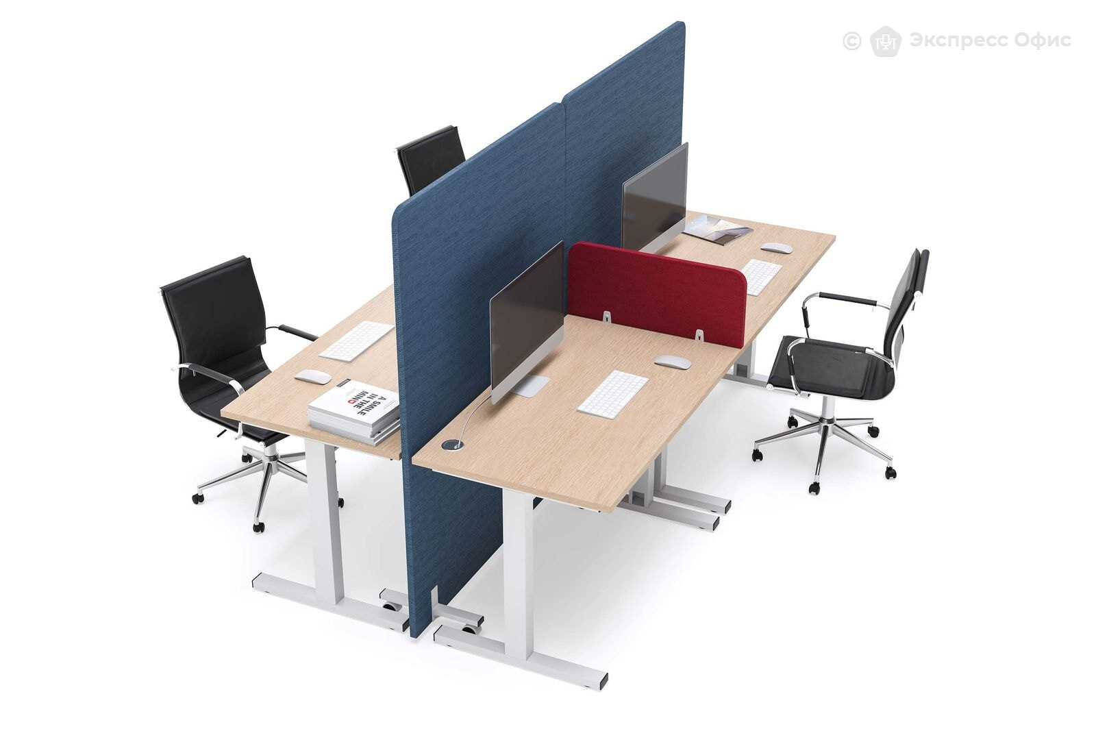 SOFTOffice Рогожка red