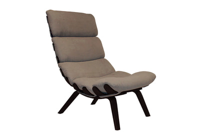 Кресло дизайнерское (венге) Ессей - фото товара 1 из 1