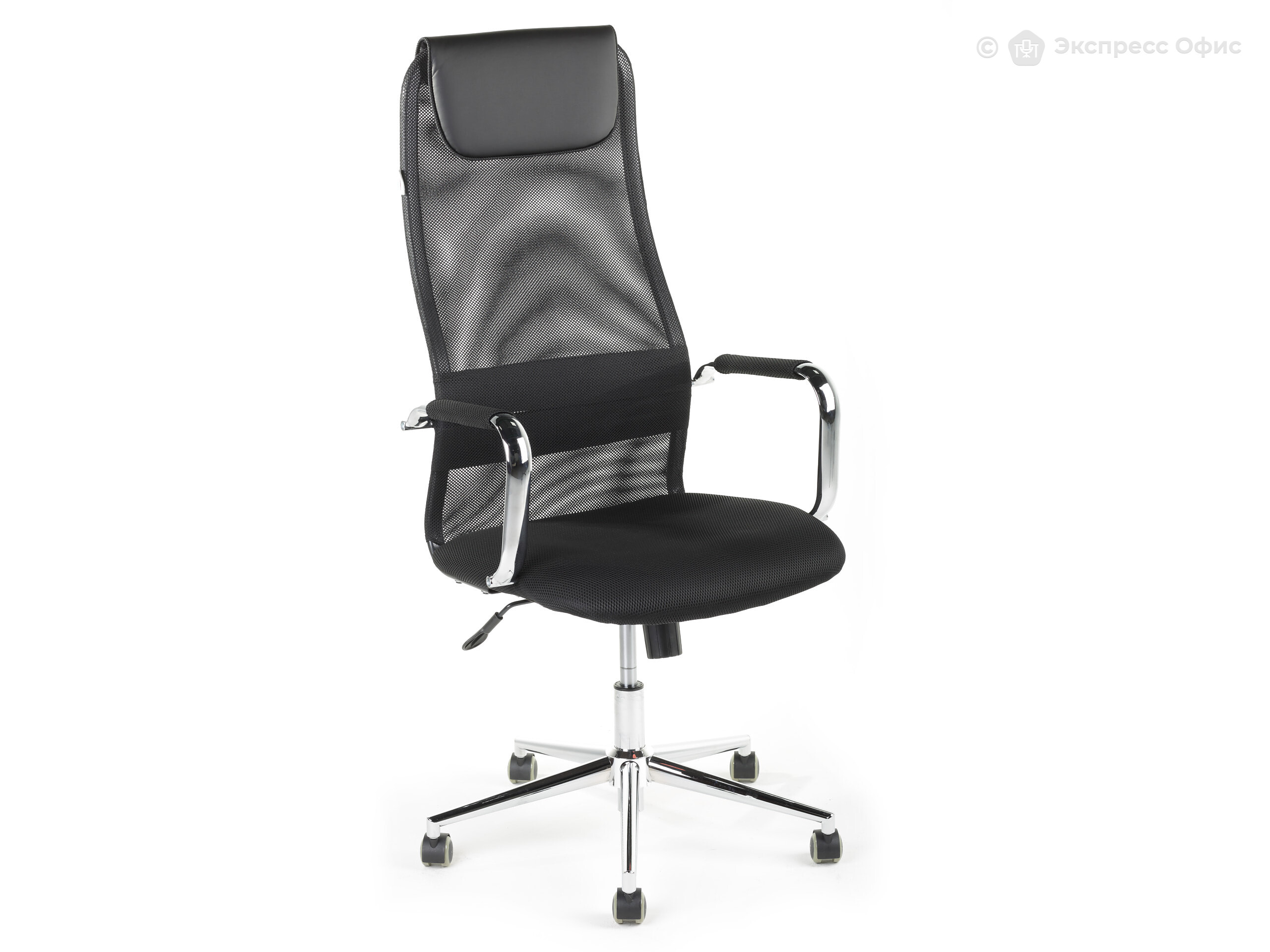 Кресло для руководителя Бюрократ KB-9N/BLACK - фото товара 1 из 14