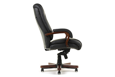 Кресло для руководителя Бюрократ T-9925WALNUT/BLACK - фото товара 3 из 12