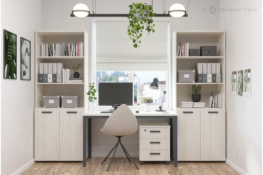 Домашний офис Sitara Home Древесина белая - фото товара 1 из 15
