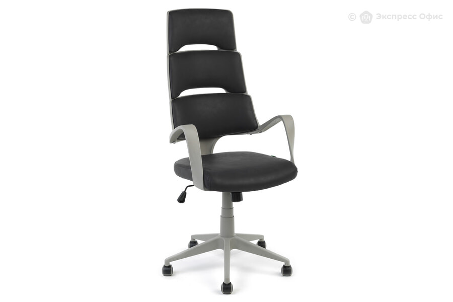  Кресло для руководителя (Grey) RCH Sakura Ткань фьюжн черная - фото товара 1 из 3
