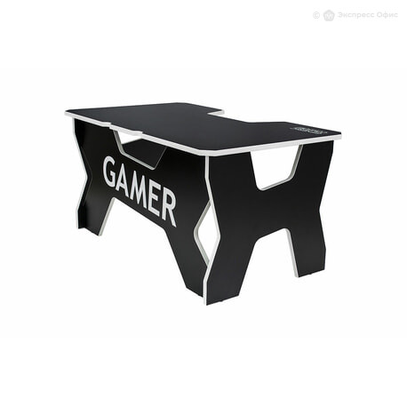 Игровой стол Generic Comfort Gamer2/DS/NW Черный, Белый - купить по ...