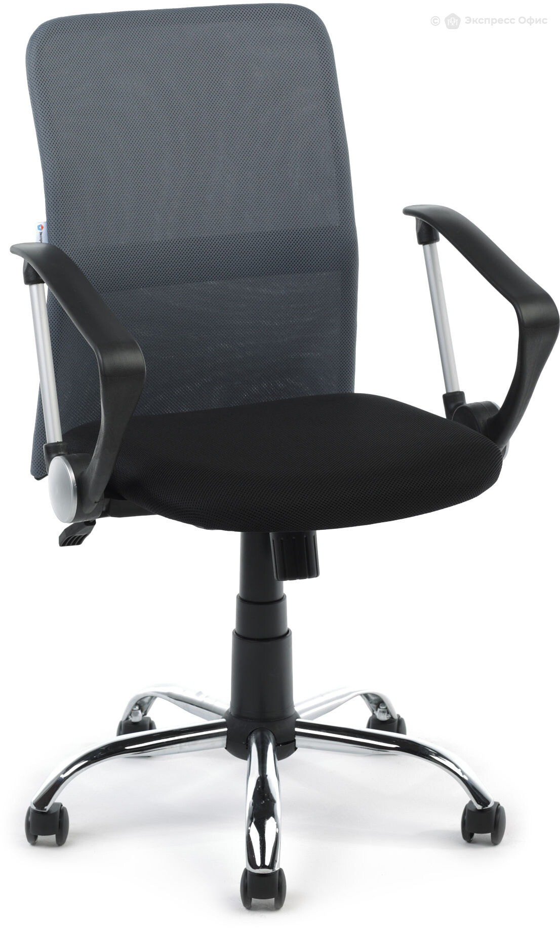 Кресло офисное Leo B chrome - фото товара 1 из 4