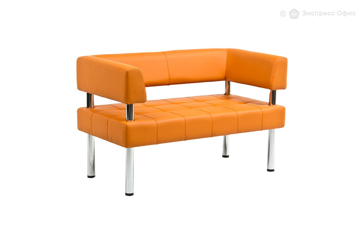 Диван офисный двухместный Бизнес Bu2-2 - фото товара 1 из 2
