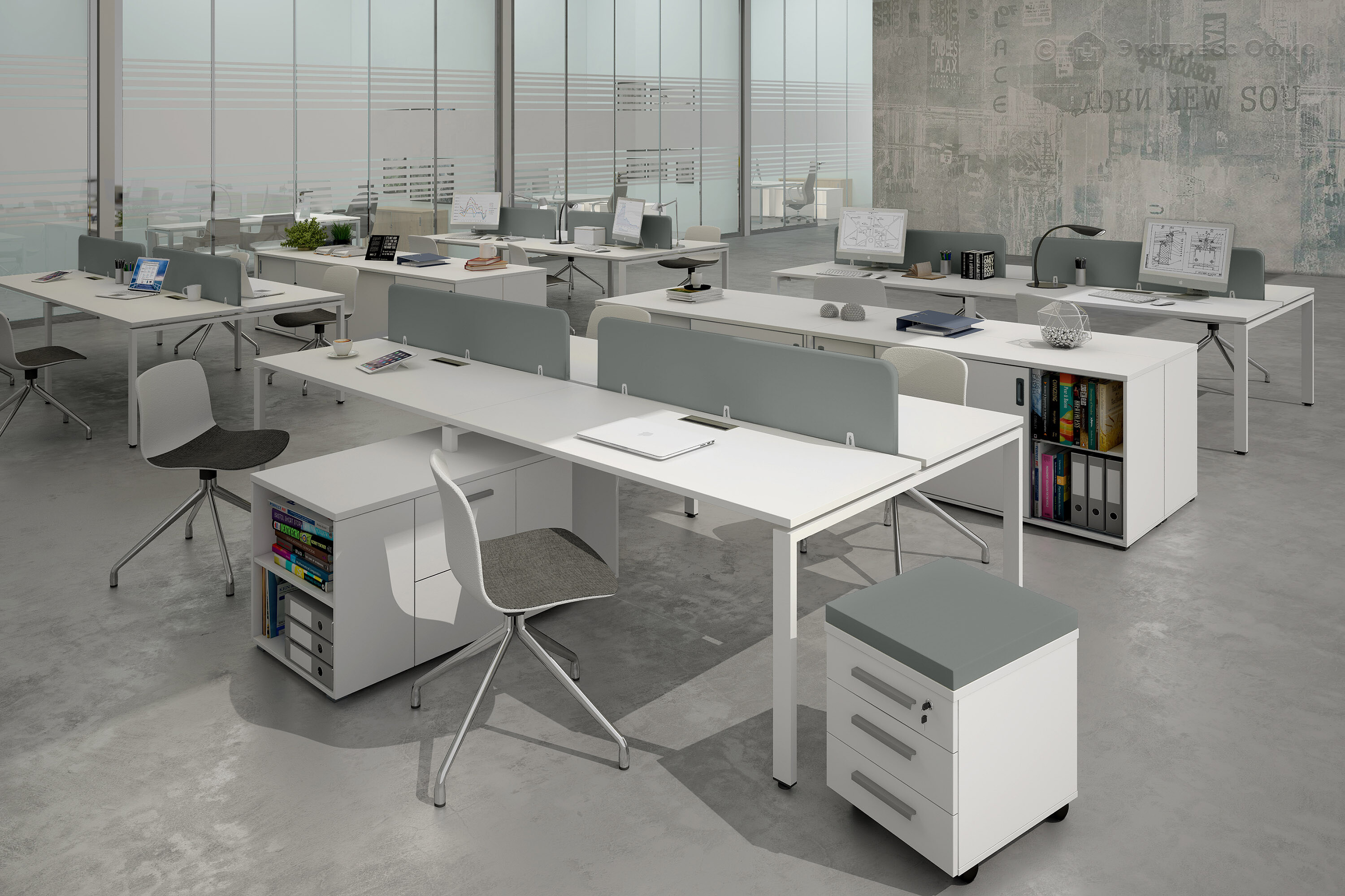 SOFTOffice Рогожка Silver