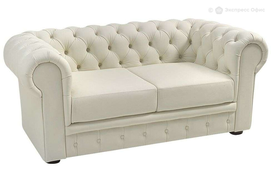  Диван офисный двухместный Честер Экокожа ECOstile 12 - фото товара 1 из 1