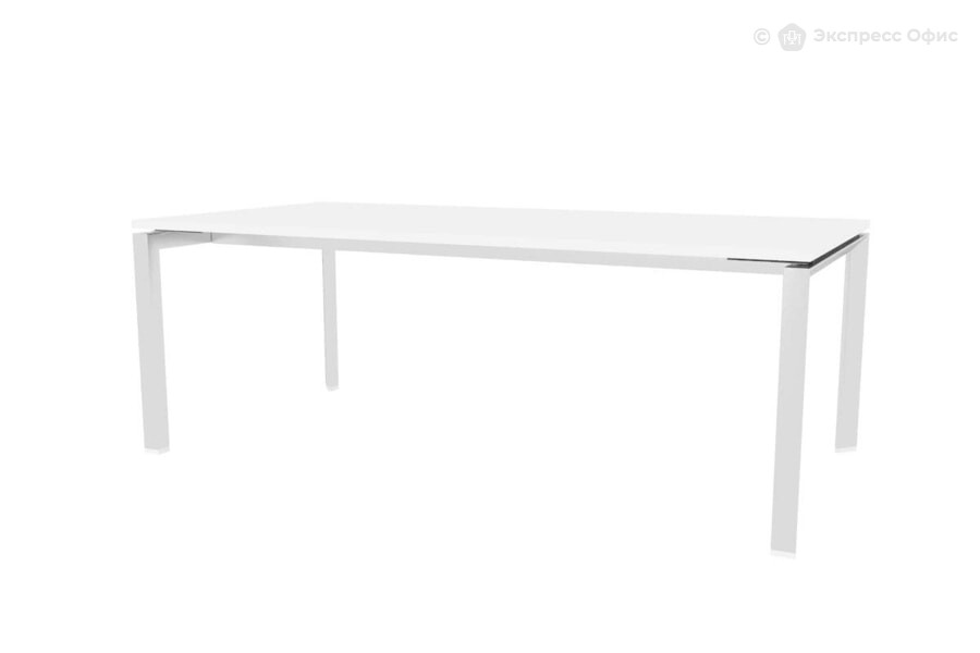  Стол для руководителя (меламин) Orbis ORTA200 Белый/Хром CH - фото товара 1 из 3