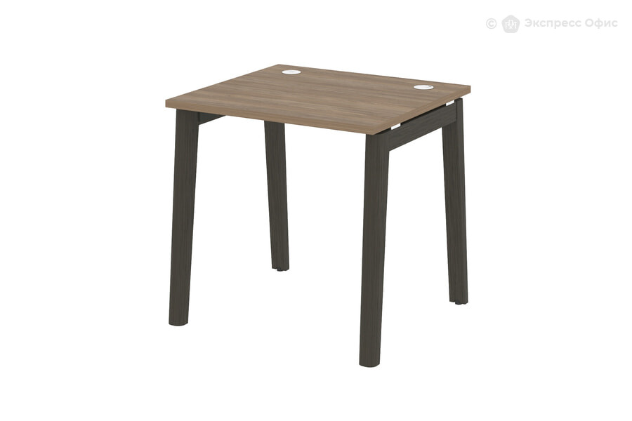  Стол письменный на деревянных опорах Onix wood OW.SP-0.7 Дуб Аризона/Дуб темный - фото товара 1 из 1