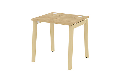 Стол письменный на деревянных опорах Onix wood OW.SP-0.7 - фото товара 1 из 3