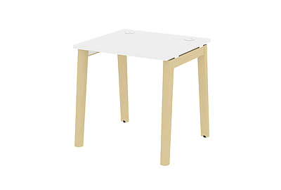 Стол письменный на деревянных опорах Onix wood OW.SP-0.7 - фото товара 1 из 3