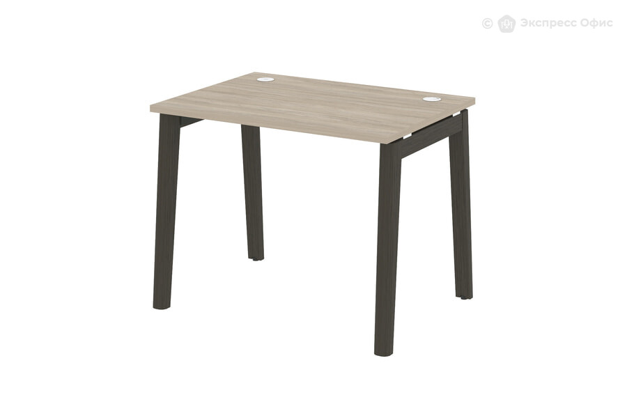  Стол письменный на деревянных опорах Onix wood OW.SP-1.7 Дуб Аттик/Дуб темный - фото товара 1 из 3