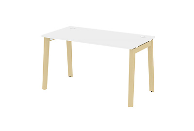 Стол письменный на деревянных опорах Onix wood OW.SP-3.7 - фото товара 1 из 3