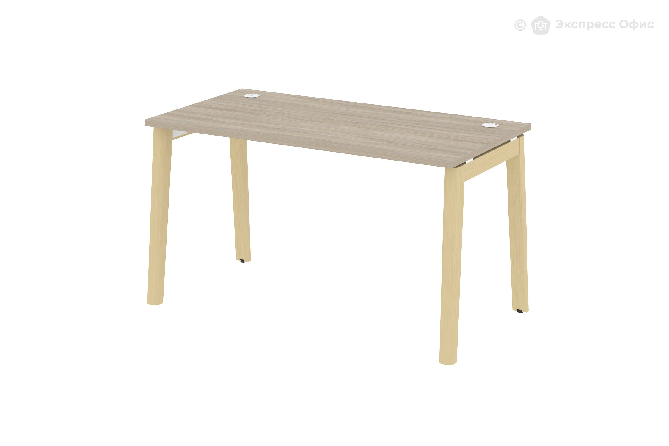Стол письменный на деревянных опорах Onix wood OW.SP-3.7 - фото товара 1 из 3