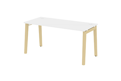 Стол письменный на деревянных опорах Onix wood OW.SP-4.7 - фото товара 1 из 3