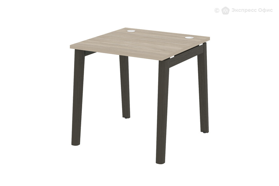  Стол письменный на деревянных опорах Onix wood OW.SP-0.8 Дуб Аттик/Дуб темный - фото товара 1 из 1