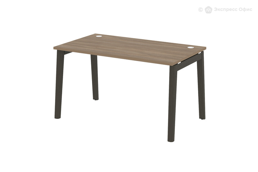  Стол письменный на деревянных опорах Onix wood OW.SP-3.8 Дуб Аризона/Дуб темный - фото товара 1 из 1