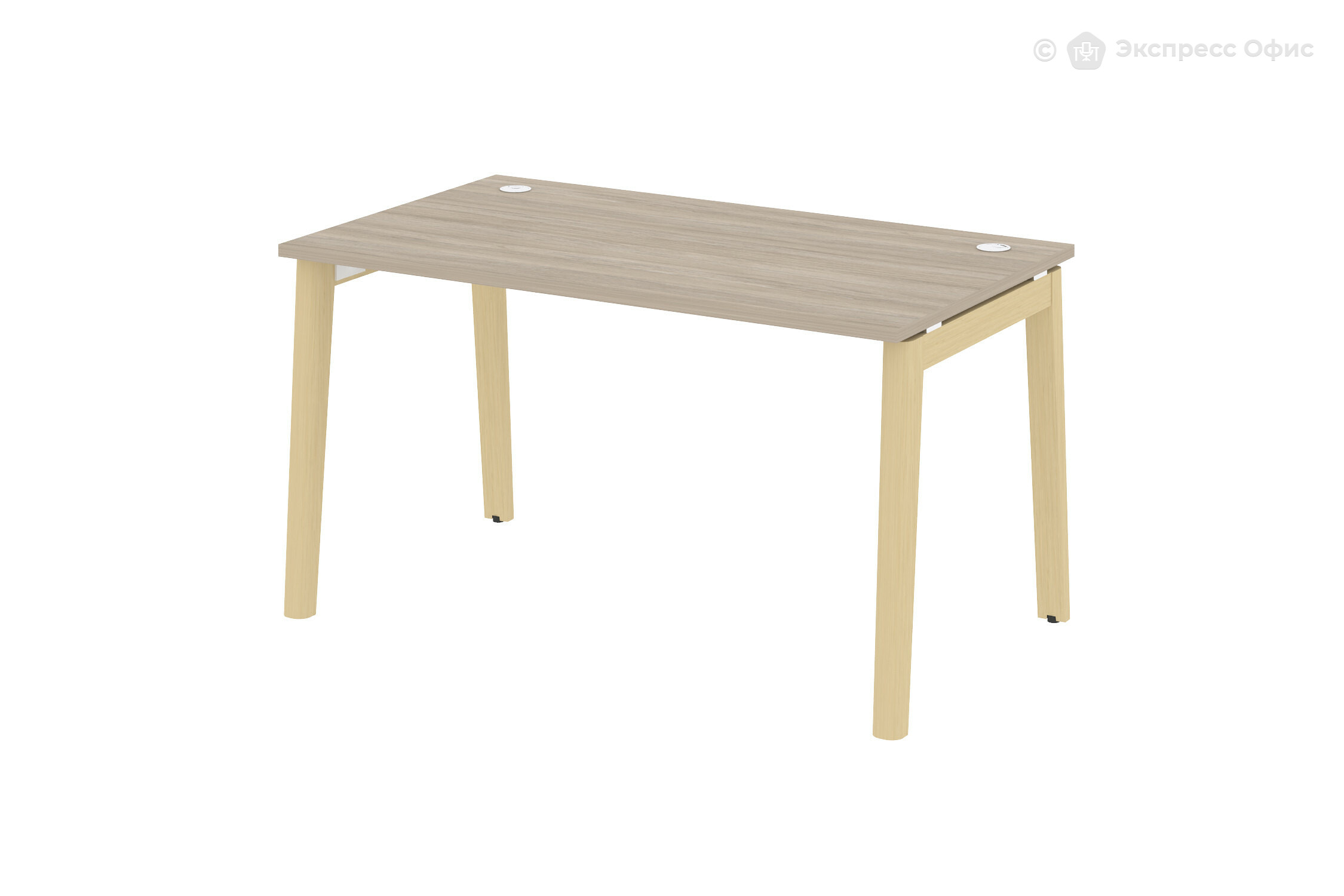Стол письменный на деревянных опорах Onix wood OW.SP-3.8 - фото товара 1 из 3