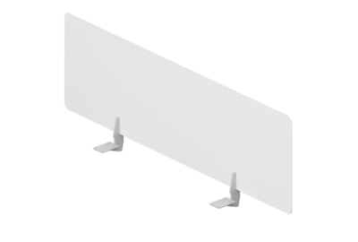 Настольный экран для стола bench (метакрилат, крепление к 1-й столешнице) Strike UDSPFB120WMAL - фото товара 1 из 3