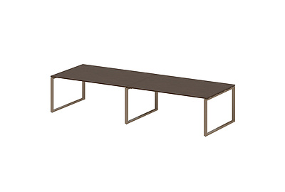 Стол для переговоров (2 столешницы) Metal system style БО.ПРГ-2.5 - фото товара 1 из 2