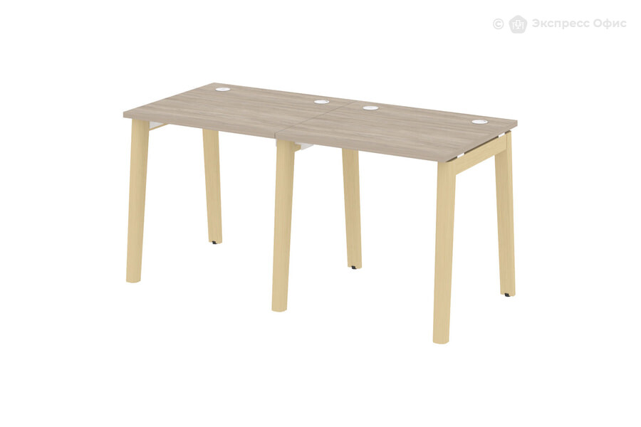  Стол-бенч линейный на деревянных опорах Onix wood OW.RS-2.0.7 Дуб Аттик/Дуб светлый - фото товара 1 из 1
