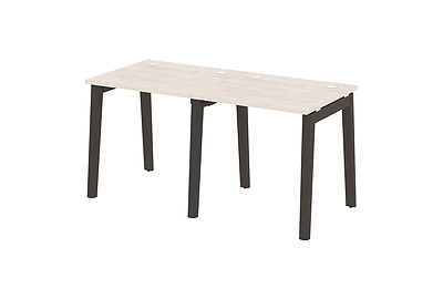 Стол-бенч линейный на деревянных опорах Onix wood OW.RS-2.0.7 - фото товара 1 из 3