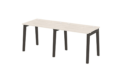 Стол-бенч линейный на деревянных опорах Onix wood OW.RS-2.1.7 - фото товара 1 из 3