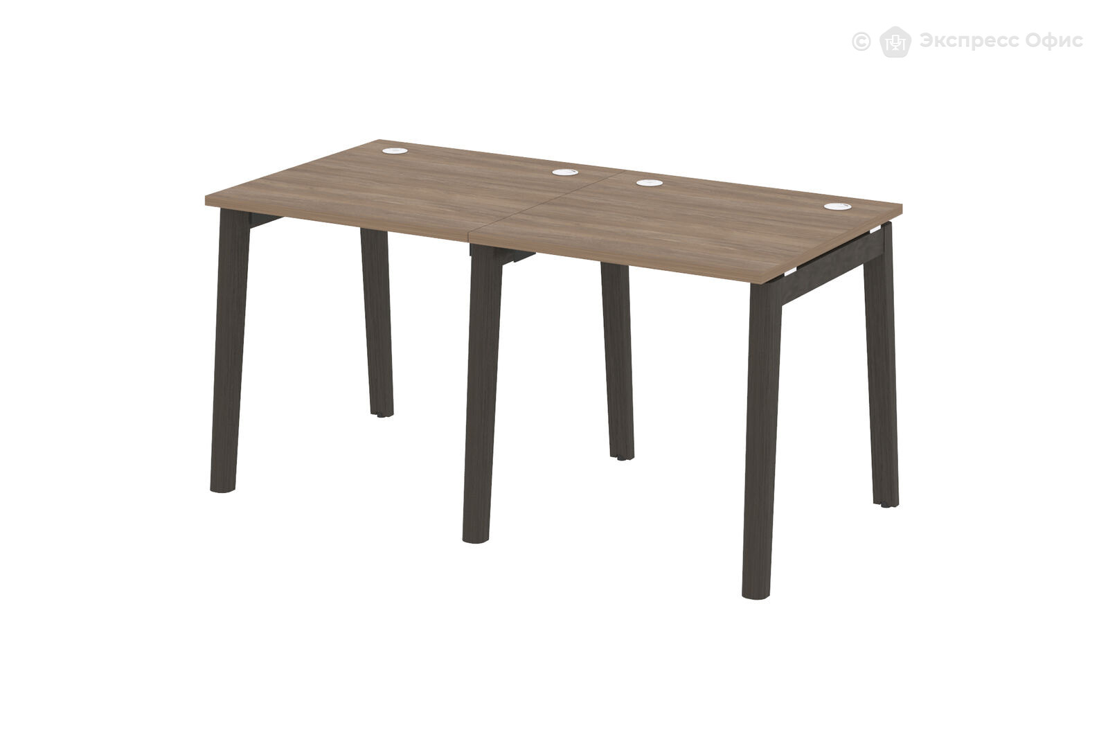 Стол-бенч линейный на деревянных опорах Onix wood OW.RS-2.0.8 - фото товара 1 из 3