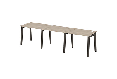 Стол-бенч линейный на деревянных опорах Onix wood OW.RS-3.1.7 - фото товара 1 из 3