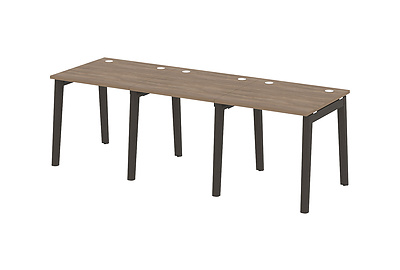 Стол-бенч линейный на деревянных опорах Onix wood OW.RS-3.0.8 - фото товара 1 из 3
