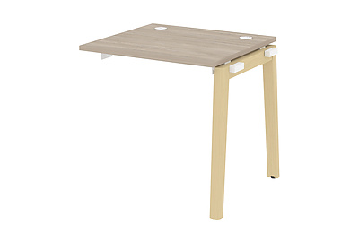 Модуль бенч-системы линейный, на деревянных опорах Onix wood OW.1.NRS-0.7 - фото товара 1 из 3