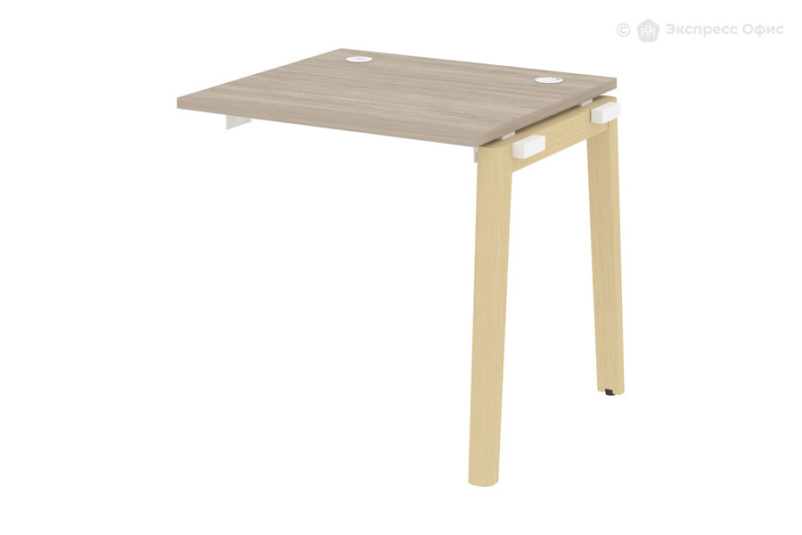  Модуль бенч-системы линейный, на деревянных опорах Onix wood OW.1.NRS-0.7 Дуб Аттик/Дуб светлый - фото товара 1 из 1