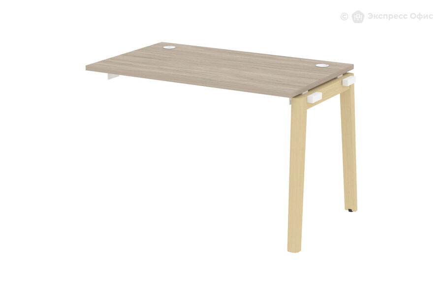  Модуль бенч-системы линейный, на деревянных опорах Onix wood OW.1.NRS-2.7 Дуб Аттик/Дуб светлый - фото товара 1 из 1