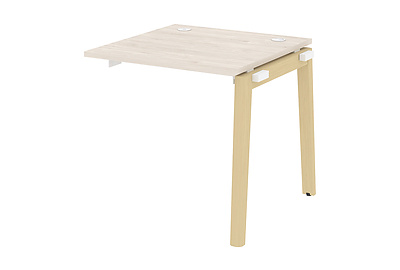 Модуль бенч-системы линейный, на деревянных опорах Onix wood OW.1.NRS-0.8 - фото товара 1 из 3