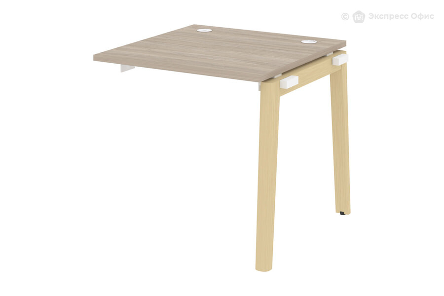  Модуль бенч-системы линейный, на деревянных опорах Onix wood OW.1.NRS-0.8 Дуб Аттик/Дуб светлый - фото товара 1 из 1