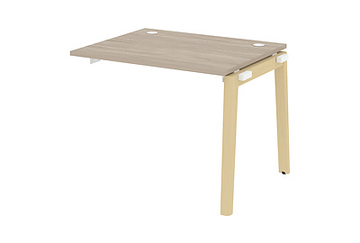 Модуль бенч-системы линейный, на деревянных опорах Onix wood OW.1.NRS-1.8 - фото товара 1 из 3