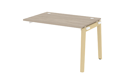 Модуль бенч-системы линейный, на деревянных опорах Onix wood OW.1.NRS-2.8 - фото товара 1 из 3