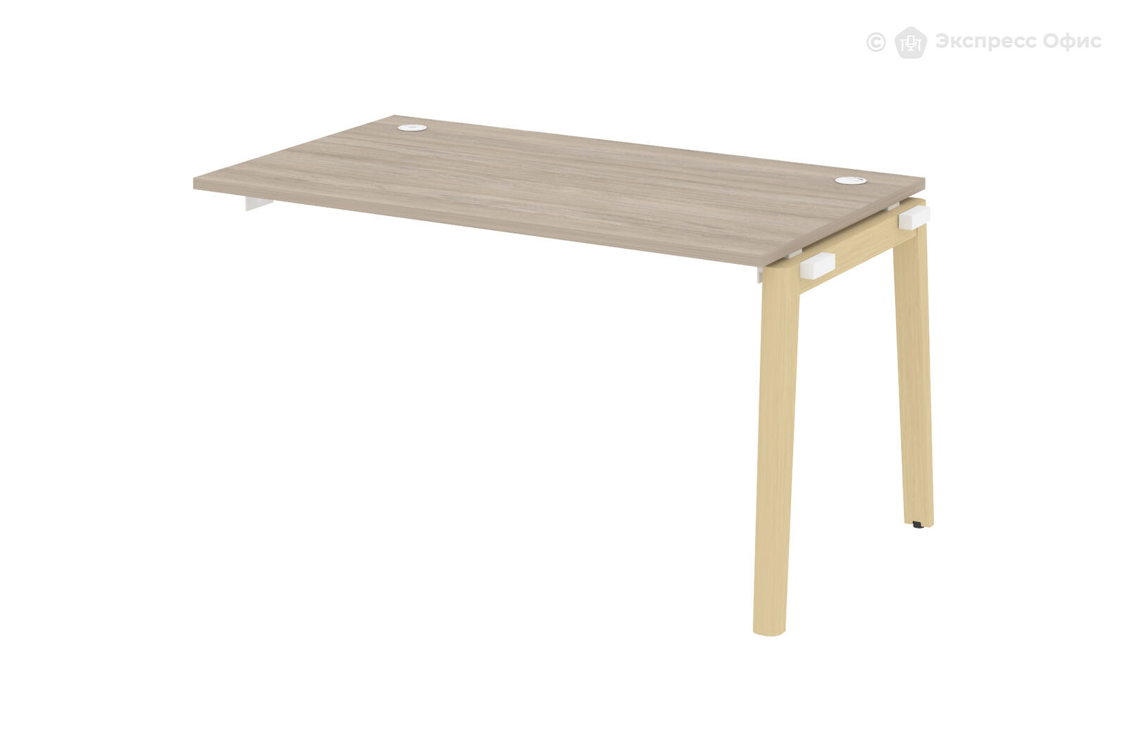 Модуль бенч-системы линейный, на деревянных опорах Onix wood OW.1.NRS-3.8 - фото товара 1 из 3