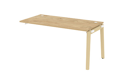 Модуль бенч-системы линейный, на деревянных опорах Onix wood OW.1.NRS-4.8 - фото товара 1 из 3