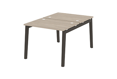 Стол-бенч двойной на деревянных опорах Onix wood OW.D.RS-2.1.7 - фото товара 1 из 3