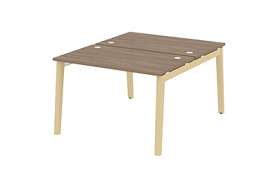Стол-бенч двойной на деревянных опорах Onix wood OW.D.RS-2.2.7 - фото товара 1 из 3