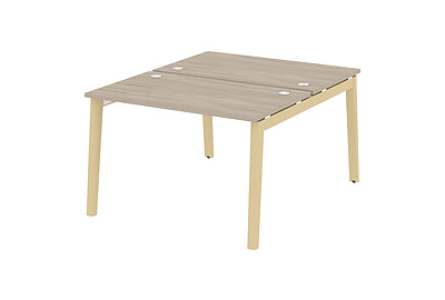 Стол-бенч двойной на деревянных опорах Onix wood OW.D.RS-2.2.7 - фото товара 1 из 3
