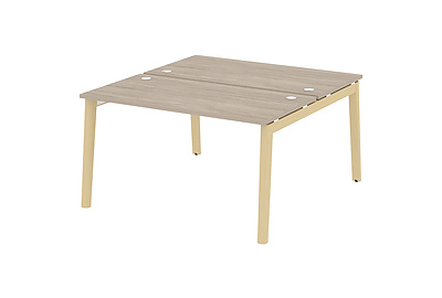 Стол-бенч двойной на деревянных опорах Onix wood OW.D.RS-2.3.7 - фото товара 1 из 3