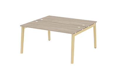 Стол-бенч двойной на деревянных опорах Onix wood OW.D.RS-2.4.7 - фото товара 1 из 3