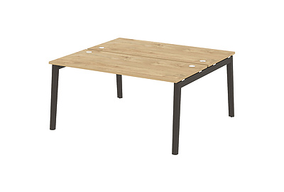 Стол-бенч двойной на деревянных опорах Onix wood OW.D.RS-2.4.7 - фото товара 1 из 3